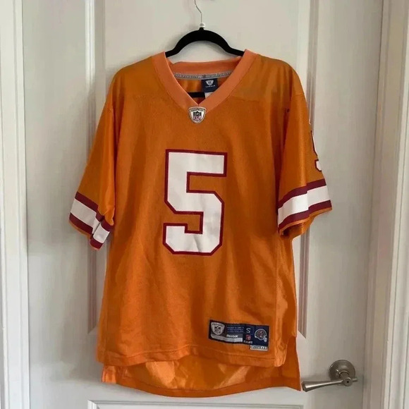 NFL REEBOK STITCHED ONFIELD JERSEY FREEMAN TAMPA BAY BUCCANEERS Size Small - Picture 1 of 5